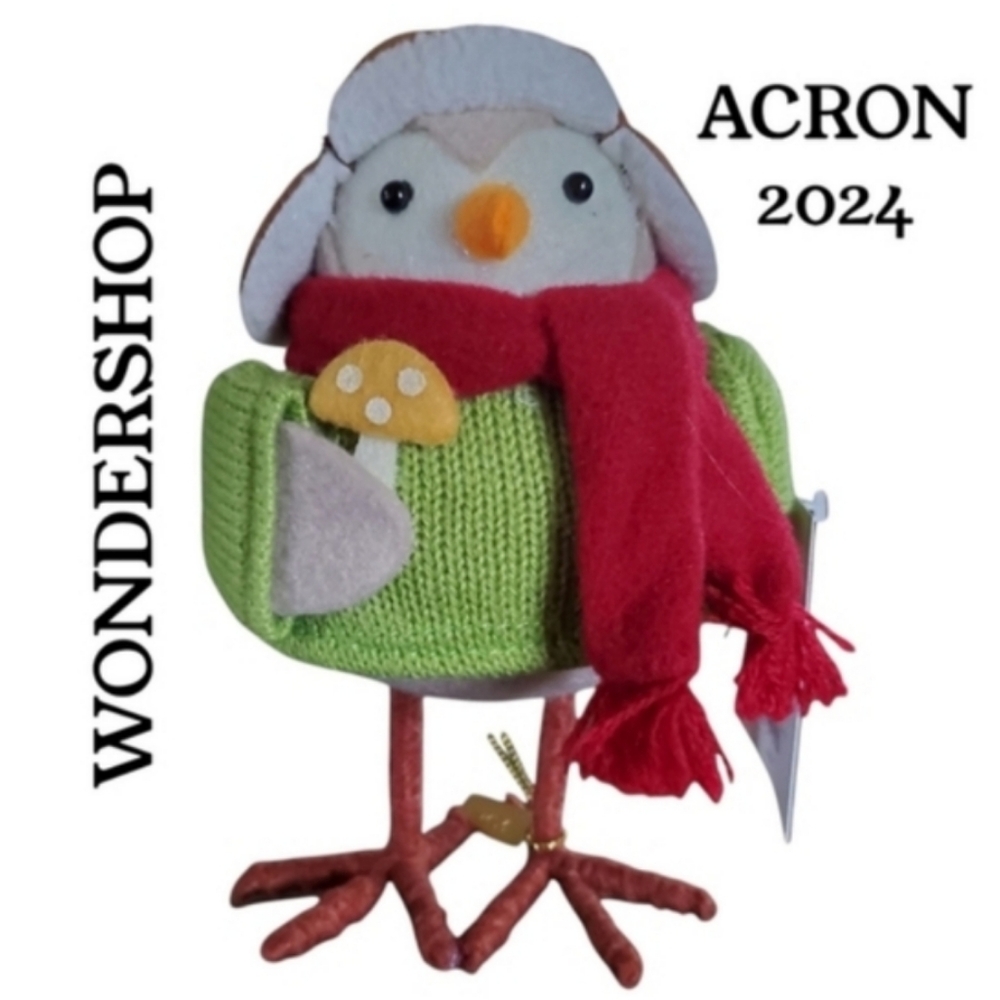 NWT 2024 Target Wondershop Featherly Friends - Acorn